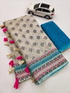 MG 250 Digital Printed Pure Linen Non Catalog Sarees Wholesale Clothing Suppliers In India